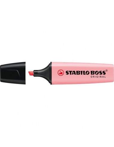 Evidenziatore Stabilo Boss Pastel - rosa antico - 70/129 (conf.10)