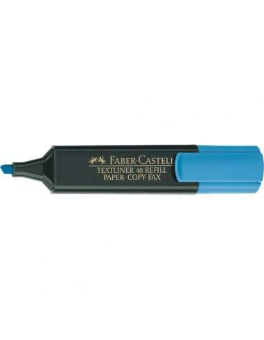 Evidenziatore Textliner 48 Refill Faber Castell - azzurro - 1-5 mm - 154851 Faber Castell - 1