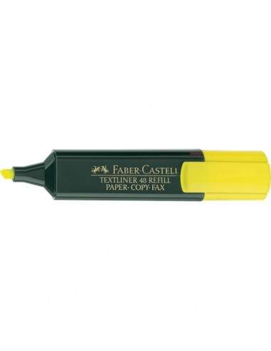 Evidenziatore Textliner 48 Refill Faber Castell - giallo - 1-5 mm - 154807 Faber Castell - 1