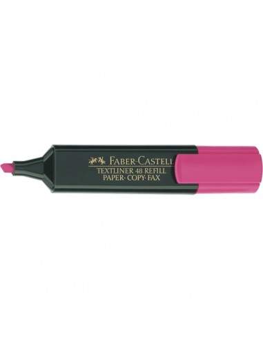 Evidenziatore Textliner 48 Refill Faber Castell - rosa - 1-5 mm - 154828 Faber Castell - 1