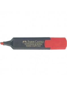 Evidenziatore Textliner 48 Refill Faber Castell - rosso - 1-5 mm - 154821 Faber Castell - 1