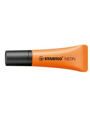 Evidenziatore NEON Stabilo - 2-5 mm - arancione- 72/54 (conf.10)