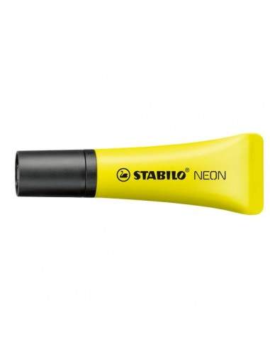 Evidenziatore NEON Stabilo - 2-5 mm - giallo - 72/24 (conf.10)