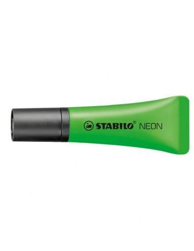 Evidenziatore NEON Stabilo - 2-5 mm - verde - 72/33 (conf.10)