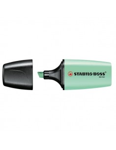 Evidenziatore BOSS MINI Pastellove Stabilo – verde menta - 07/116-7 (conf.10)