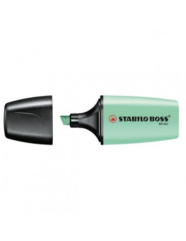 Evidenziatore BOSS MINI Pastellove Stabilo – verde menta - 07/116-7 (conf.10)