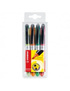 Evidenziatore NAVIGATOR® Stabilo - assortiti - 1-4 mm - 545/4 (conf.4)
