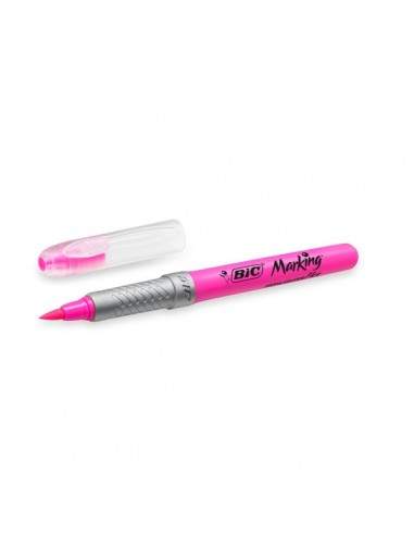 Evidenziatore Flex Bic - rosa - 949894 (conf.12)