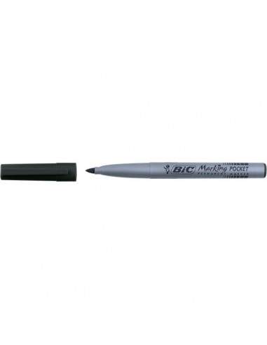 Permanent Marker 1445 Bic - nero - tonda - 1,1 mm - 8209022 (conf.12)