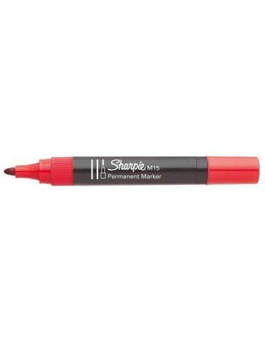Marcatore permanente Sharpie M15 Papermate - tonda - rosso - 1,8 mm - S0192605 (conf.12)