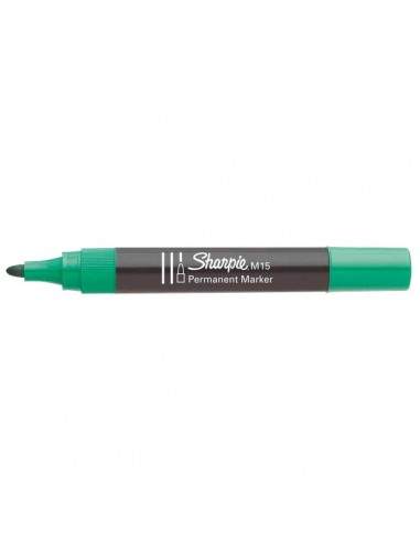 Marcatore permanente Sharpie M15 Papermate - tonda - verde - 1,8 mm - S0192645 (conf.12)