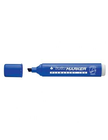 Marcatore Tratto Marker - a scalpello - blu - 1- 5 mm - 840101 (conf.12)