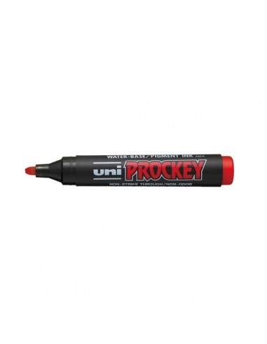 Marcatore Uni Prockey Uni-Ball - a scalpello - nero - 1-5,7 mm - M 126 N