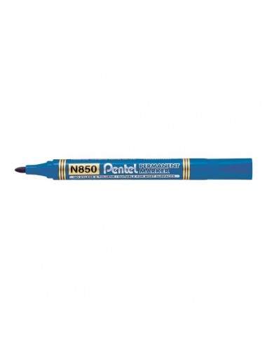 Marcatore permanente N850 Pentel linea Amiko - tonda - 2 mm - blu - N850-CE (conf.12)