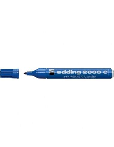 Marcatore permanente 2000 Edding - tonda - blu- 1,5-3 mm - e-2000C 003