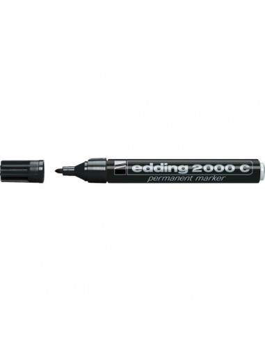 Marcatore permanente 2000 Edding - tonda - nero - 1,5-3 mm - e-2000C 001