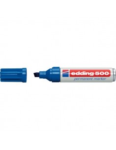 Marcatore permanente 500 Edding - blu - scalpello - 2-7 mm - e-500 003