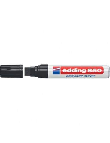 Marcatore permanente 850 Edding - nero - scalpello - 5-16 mm - e-850 001