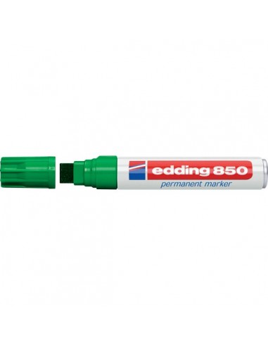 Marcatore permanente 850 Edding - verde - scalpello - 5-16 mm - e-850 004