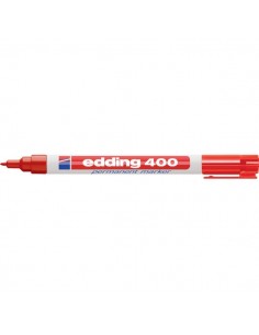 Marcatore permanente 400 Edding - 1 mm - rosso - e-400 002 (conf.10)