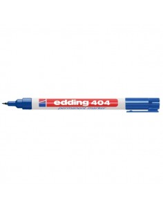 Marcatore permanente a punta extra-fine Edding - blu - 0,75 mm - e-404 003
