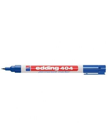 Marcatore permanente a punta extra-fine Edding - blu - 0,75 mm - e-404 003
