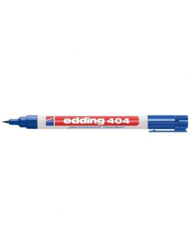 Marcatore permanente a punta extra-fine Edding - blu - 0,75 mm - e-404 003
