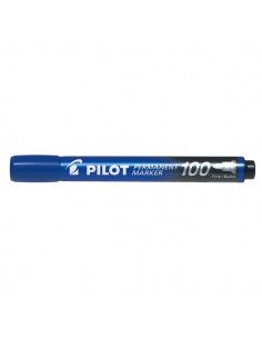 Marcatore permanente SCA 100 Pilot - punta tonda - 1 mm - blu - 002706 (conf.12)