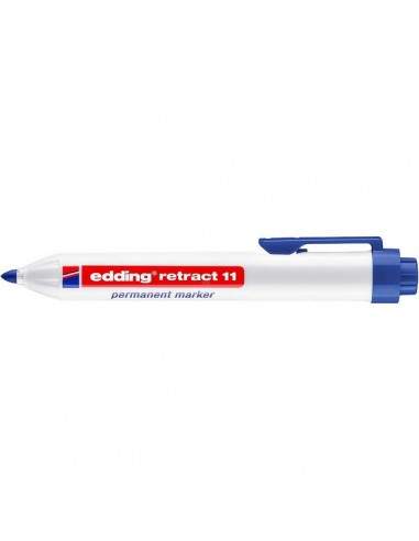 Marcatore a scatto e-11 Edding - tonda - 1,5-3 mm - blu - 4-11003