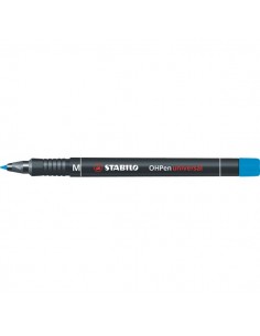 Marcatore OHPen universal  Stabilo - superfine - 0,4 mm - blu - 841/41 (conf.10)
