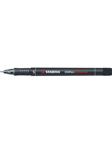 Marcatore OHPen universal  Stabilo - superfine - 0,4 mm - blu - 841/41 (conf.10)