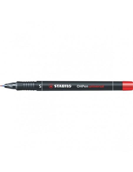 Marcatore OHPen universal  Stabilo - superfine - 0,4 mm - rosso - 841/40 (conf.10) Marcatore OHPen universal  Stabilo - superfine - 0,4 mm - rosso - 841/40 (conf.10)