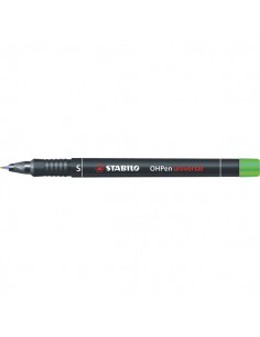 Marcatore OHPen universal  Stabilo - superfine - 0,4 mm - verde - 841/36 (conf.10)