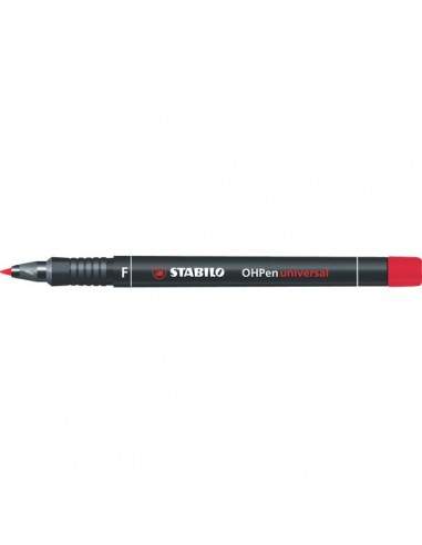 Marcatore OHPen universal Stabilo - fine - 0,7 mm - nero - 842/46 (conf.10)