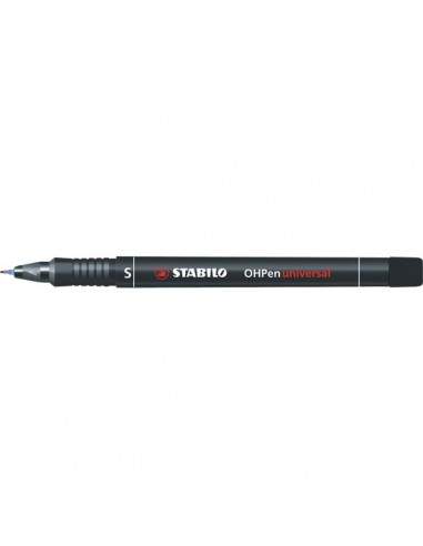 Marcatore OHPen universal Stabilo - media - 1 mm - nero - 843/46 (conf.10)