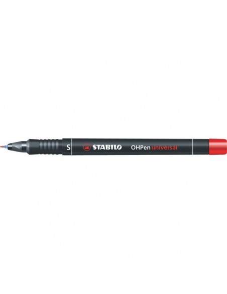 OHPen Universal permanente Stabilo - rosso - media - 1 mm - 843/40 OHPen Universal permanente Stabilo - rosso - media - 1 mm - 843/40