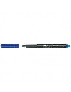 Marcatore permanente Multimark Faber Castell - media - 1,0 mm - blu - 152551 (conf.10)
