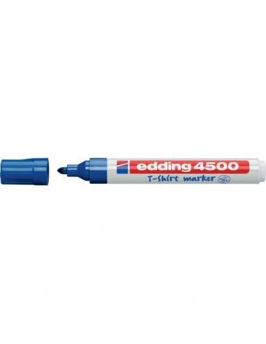 Marcatore per tessuti 4500 Edding - blu - tonda - 2-3 mm - e-4500 003