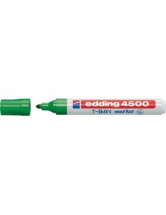 Marcatore per tessuti 4500 Edding - verde - tonda - 2-3 mm - e-4500 004