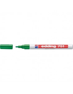 Marcatore permanente a vernice Edding - verde - tonda - 1-2 mm - e-751 004