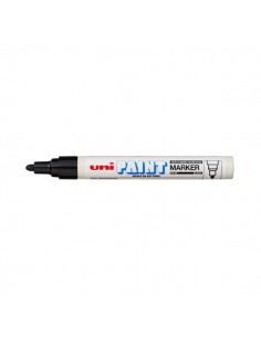 Marcatore a vernice Paintmarker Uni-Ball - bianco - tonda - 2,2-2,8 mm - M PX20 BI