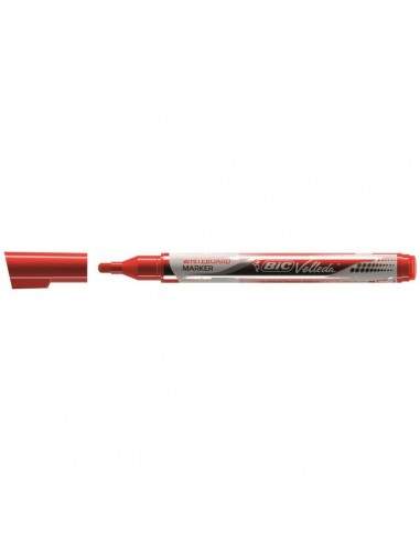Marcatore Velleda Liquid Ink Pocket Bic - rosso - 4,2 mm - 902089 Bic - 1