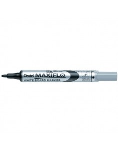 Marcatore Maxiflo Pentel - nero - tonda - 4 mm - MWL5S-A