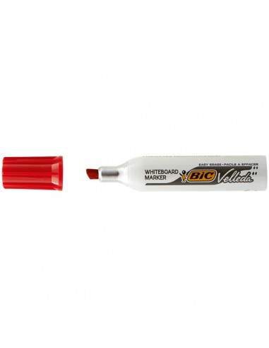 Marcatore Velleda 1781 Bic - 3,2-5,5 mm - rosso - 9402961 (conf.12)