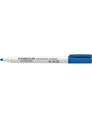 Marcatore a secco Lumocolor® whiteboard compact Staedtler - blu - tonda - 1-2 mm - 341-3