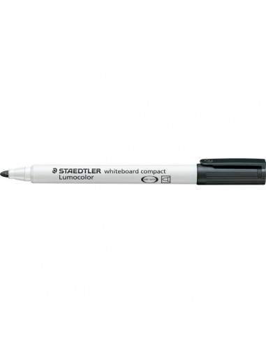 Marcatore a secco Lumocolor® whiteboard compact Staedtler - nero - tonda - 1-2 mm - 341-9