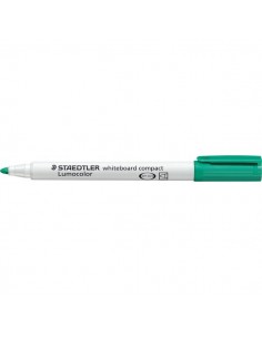 Marcatore a secco Lumocolor® whiteboard compact  Staedtler - verde - tonda - 1-2 mm - 341-5