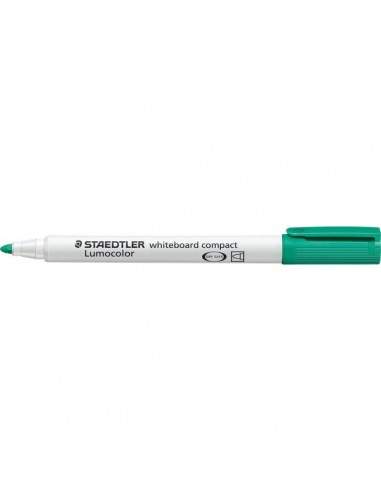 Marcatore a secco Lumocolor® whiteboard compact  Staedtler - verde - tonda - 1-2 mm - 341-5