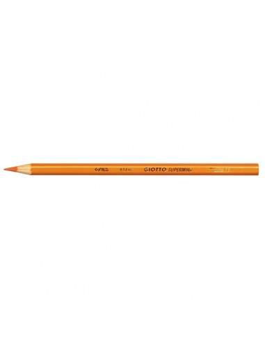 Pastelli Supermina Giotto - arancione - 23901100 (conf.12)