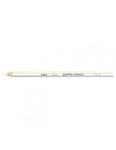 Pastelli Supermina Giotto - bianco - 23900100 (conf.12)
